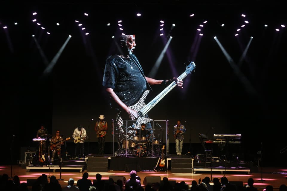 Kool & the Gang performing onstage